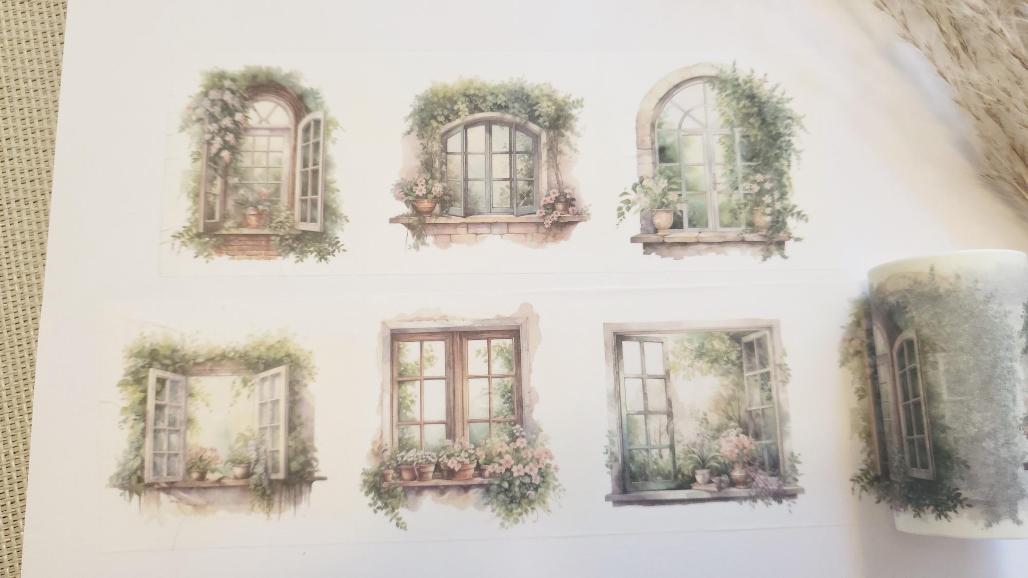 Design Washi Tape Window